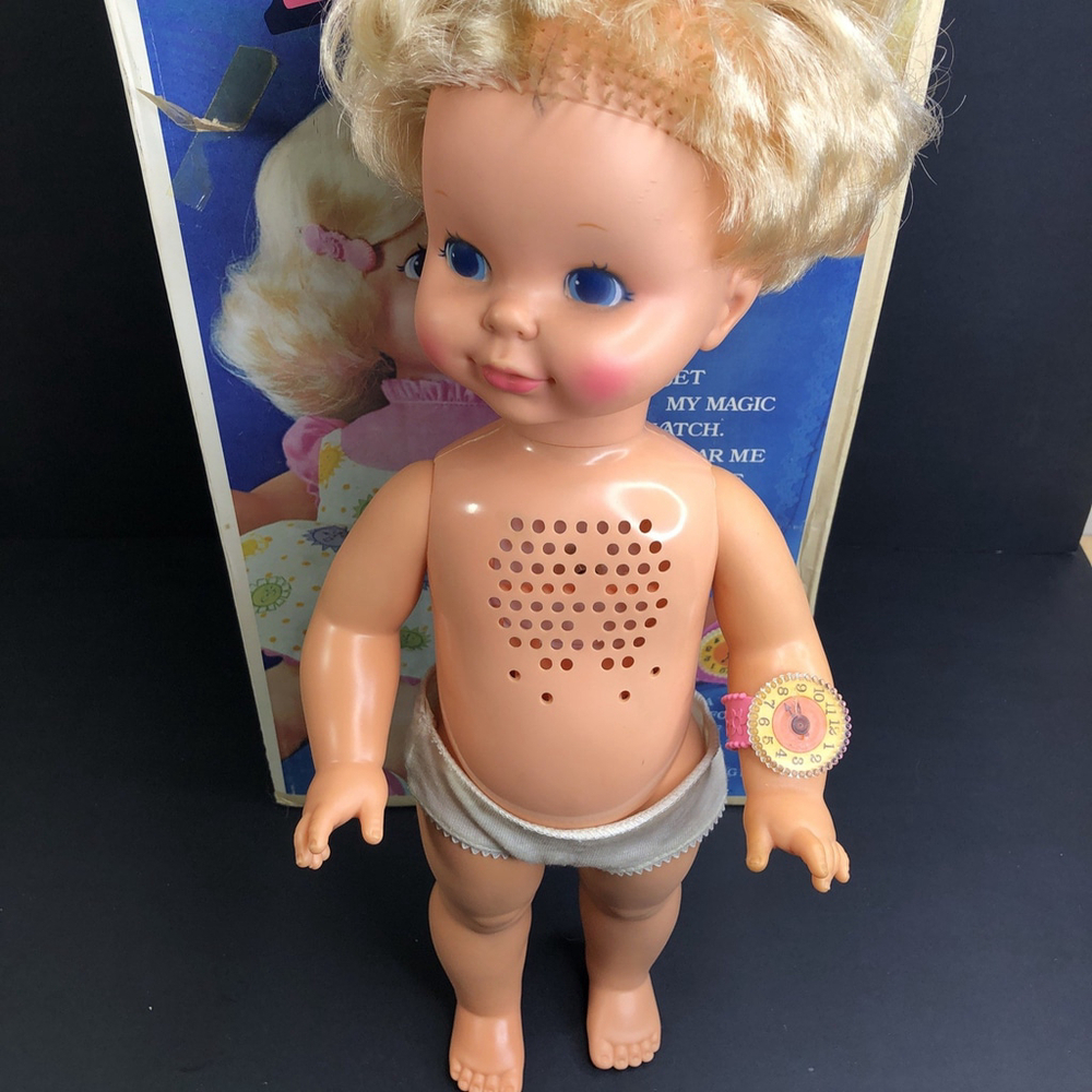 Vintage 1964/1970 Mattel Timey Tell Doll * Not In Working Condition * Read MX - Picture 2 of 15